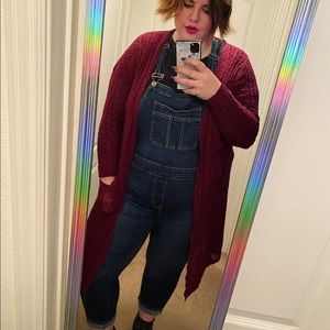 Torrid knit long cardigan.